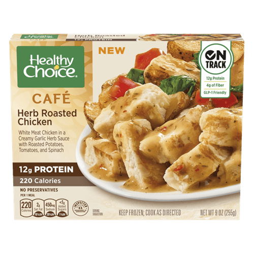 healthy choice glp 1 friendly Herb Roasted Chicken with Vegetables